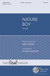 Nature Boy SSATB choral sheet music cover